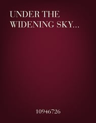 Under the Widening Sky Organ sheet music cover Thumbnail